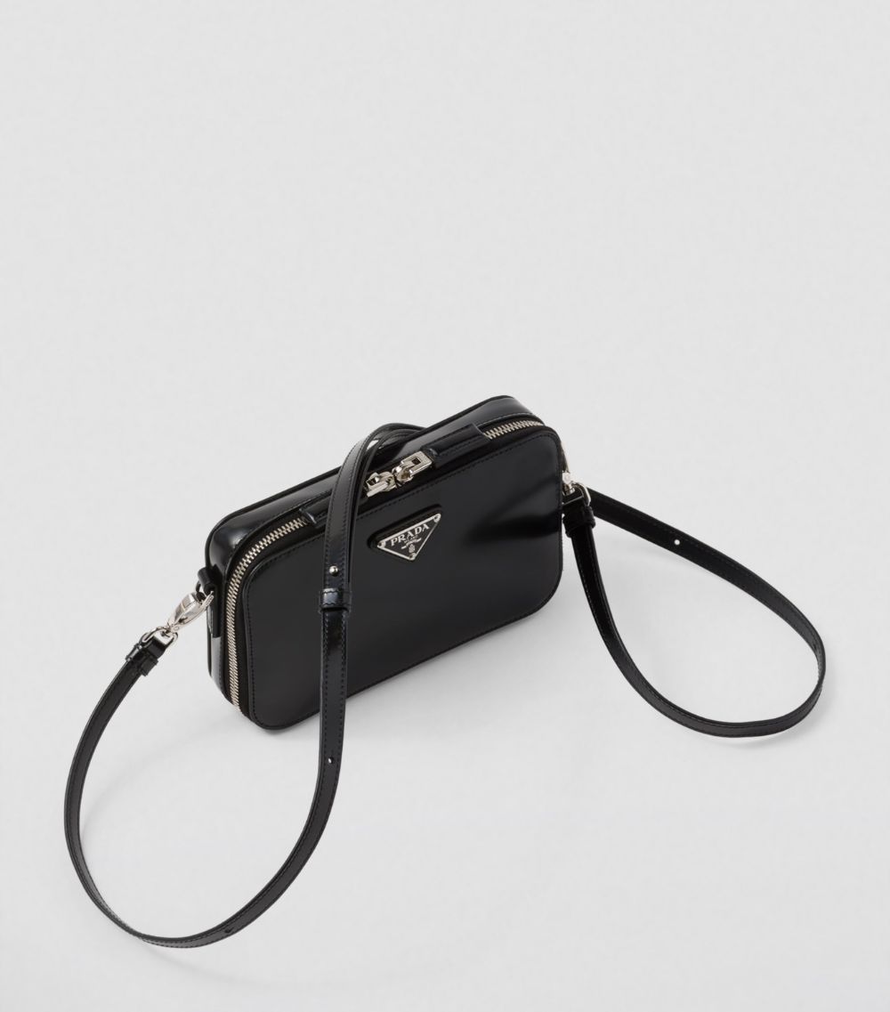 Prada Prada Small Leather Brique Top-Handle Bag