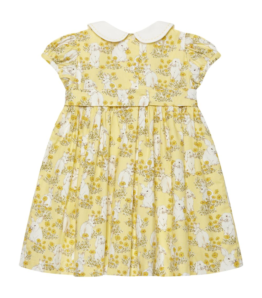 Trotters Trotters Bunny Print Dress (3-24 Months)