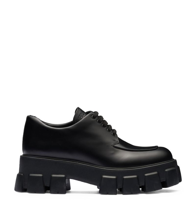 Prada Prada Monolith Lace-Up Loafers 55