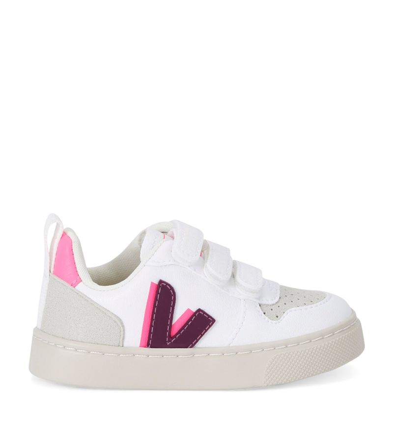  Veja Kids Leather V-10 Sneakers