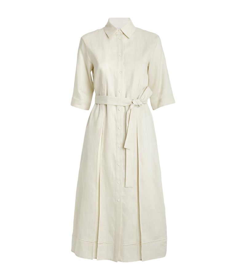 Max Mara Leisure Max Mara Leisure Linen Belted Midi Dress