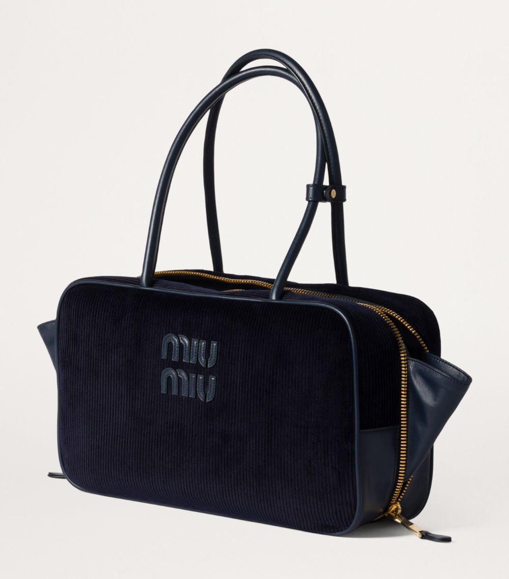 Miu Miu Miu Miu Corduroy Beau Shoulder Bag