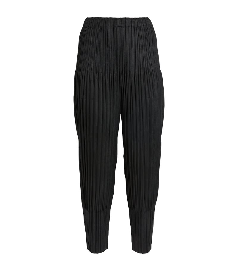 Pleats Please Issey Miyake Pleats Please Issey Miyake Pleated Tapered Trousers