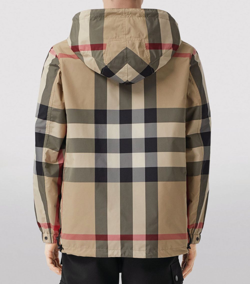 Burberry Burberry Reversible Check Hooded Jacket