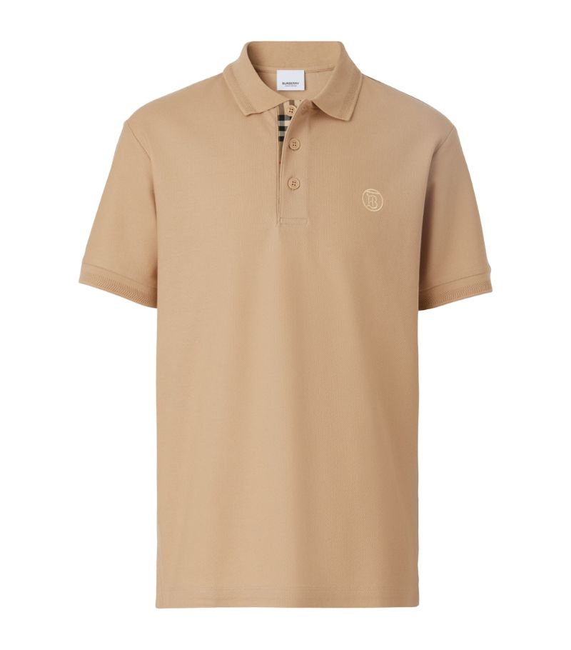 Burberry Burberry Cotton Monogram Polo Shirt