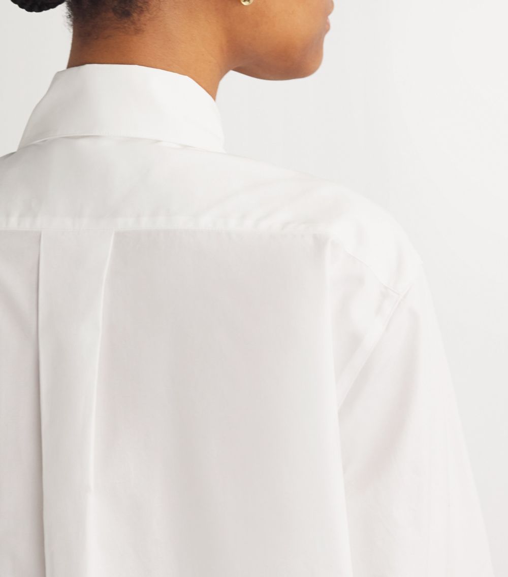  House Of Dagmar Organic Cotton Asymmetric Shirt