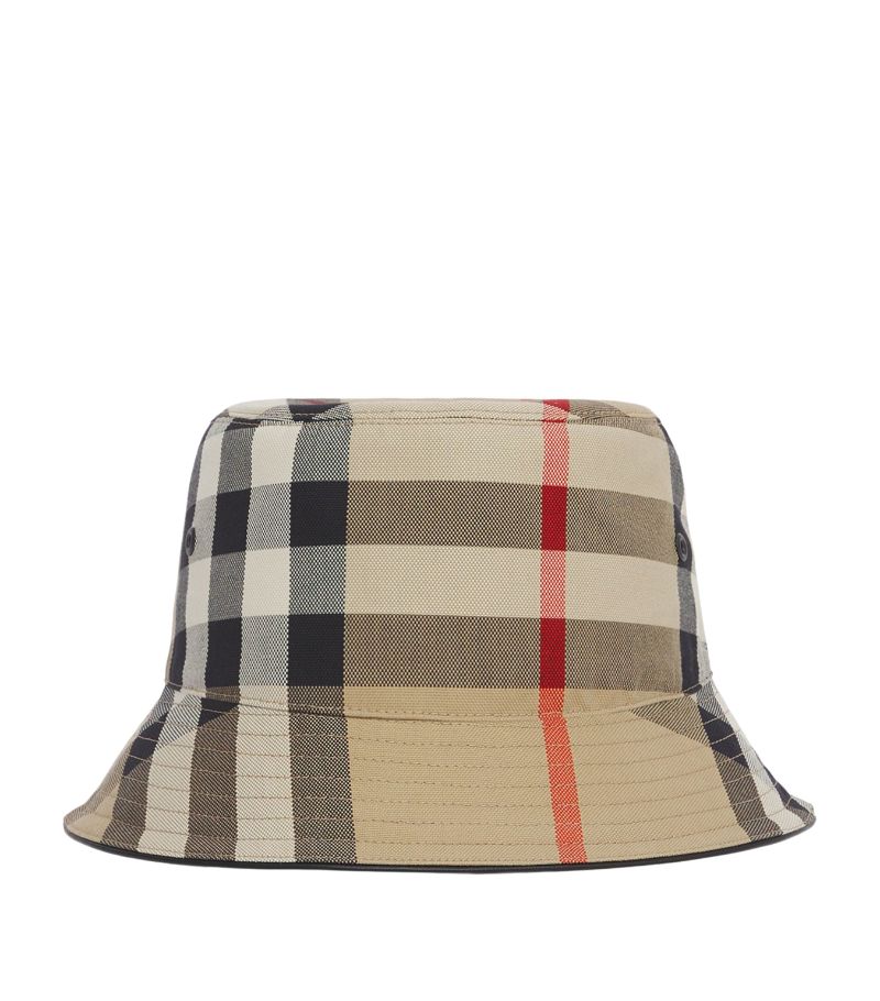 Burberry Burberry Cotton Check Bucket Hat