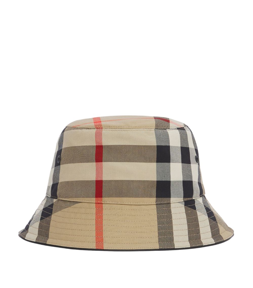 Burberry Burberry Cotton Check Bucket Hat