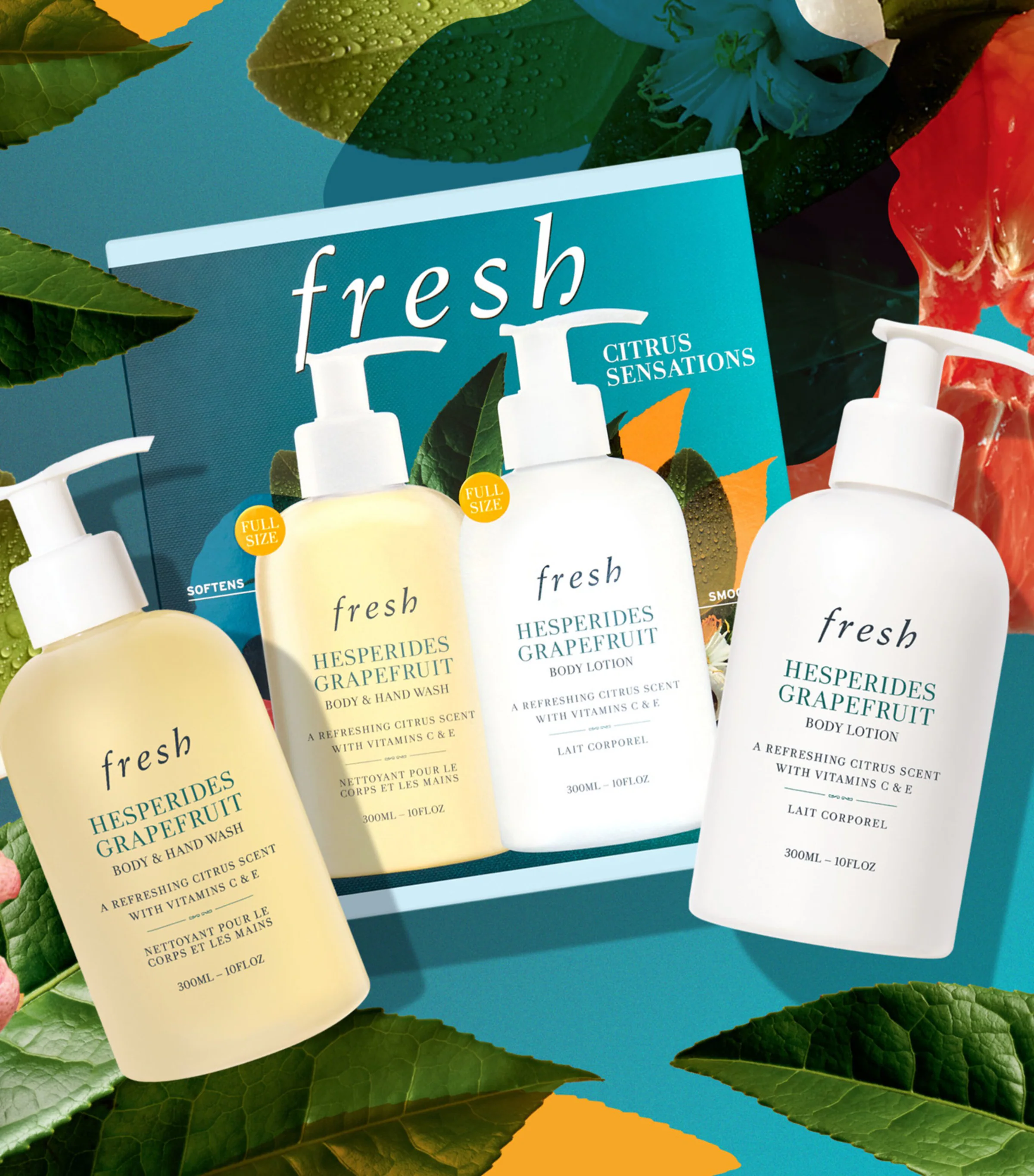 Fresh Fresh Citrus Sensations Shower Gel & Lotion Set