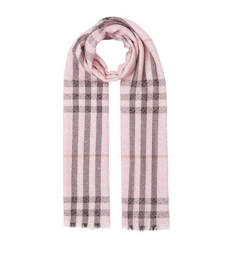 Burberry Burberry Check TB Monogram Scarf