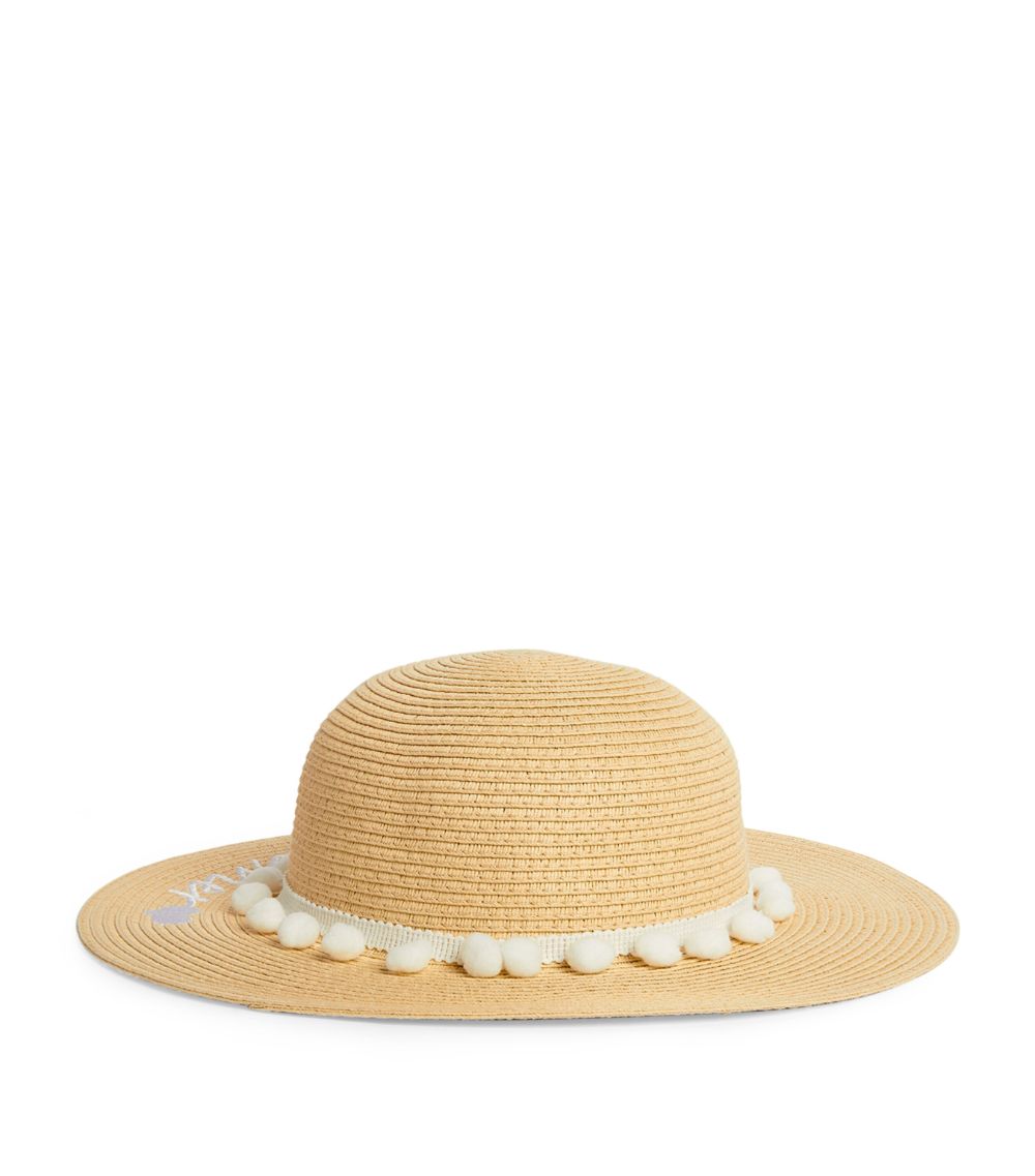 Bonita Bonita Embroidered Summer Floppy Hat