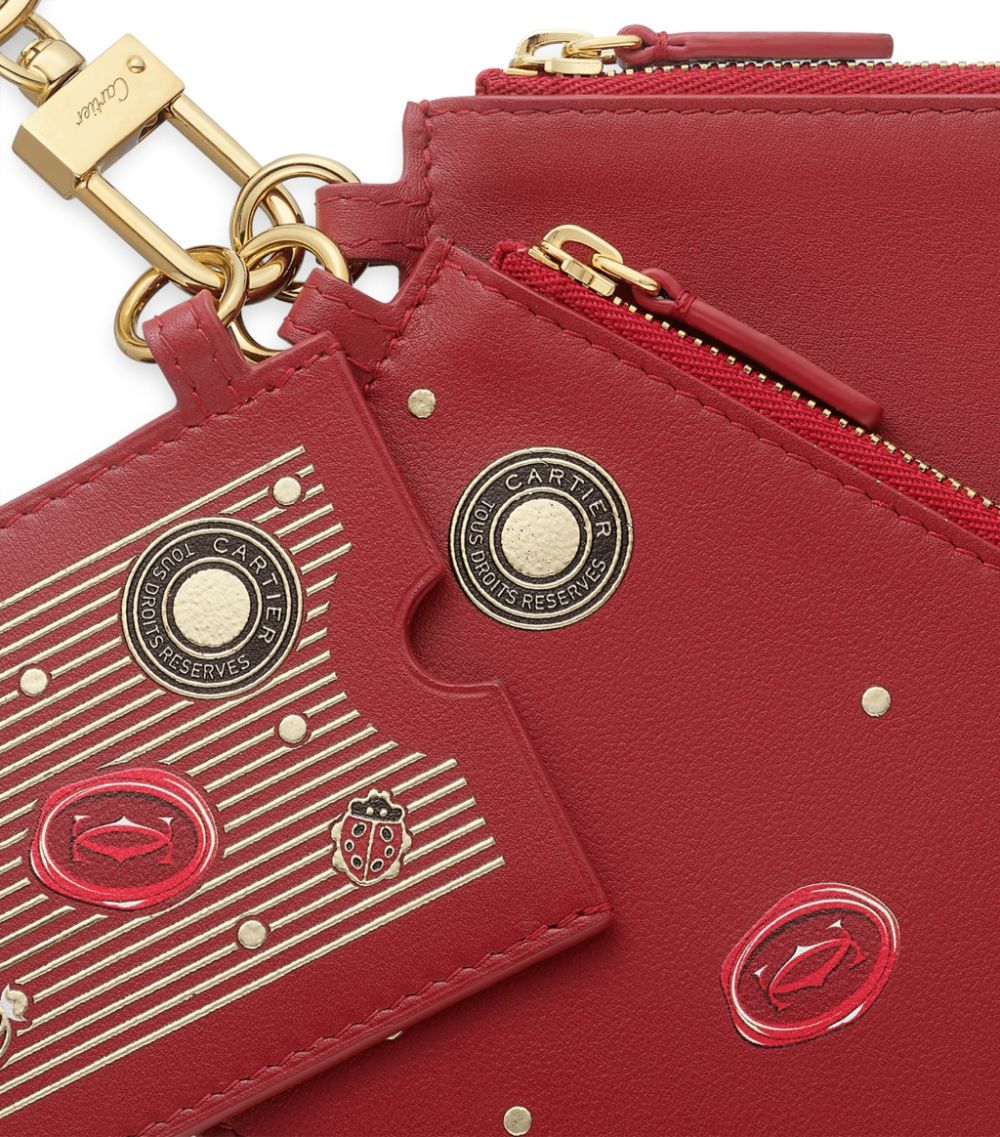 Cartier Cartier Leather Diabolo De Cartier Pouches