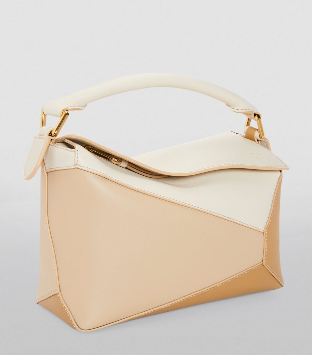 Loewe Loewe Small Leather Puzzle Edge Top-Handle Bag