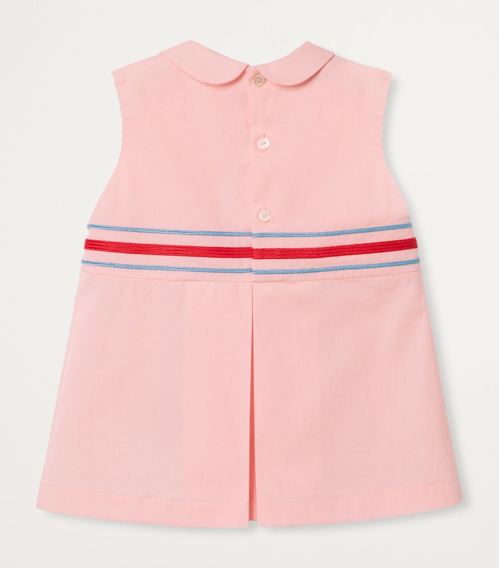 Gucci Gucci Kids Logo-Embroidered Dress (3-24 Months)