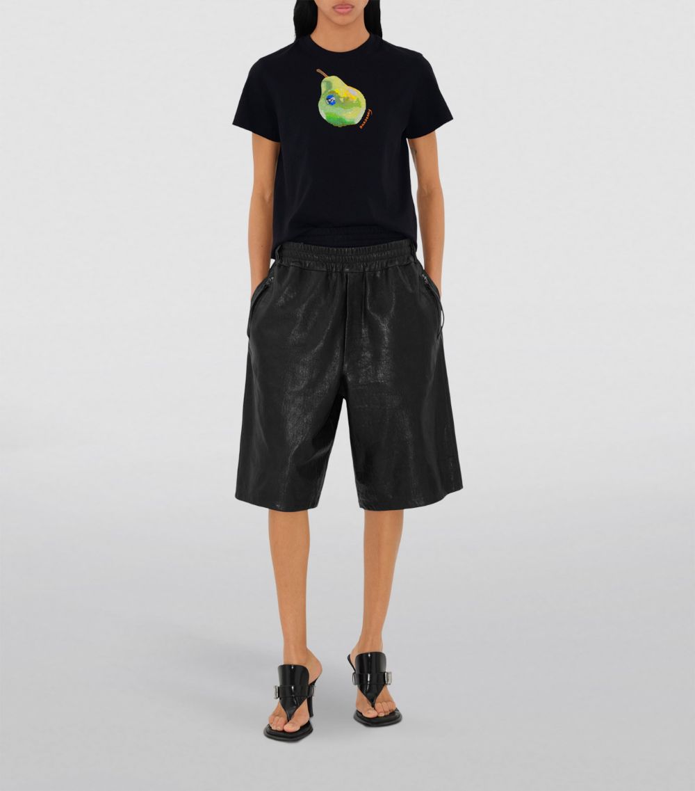 Burberry Burberry Embellished Pear T-Shirt