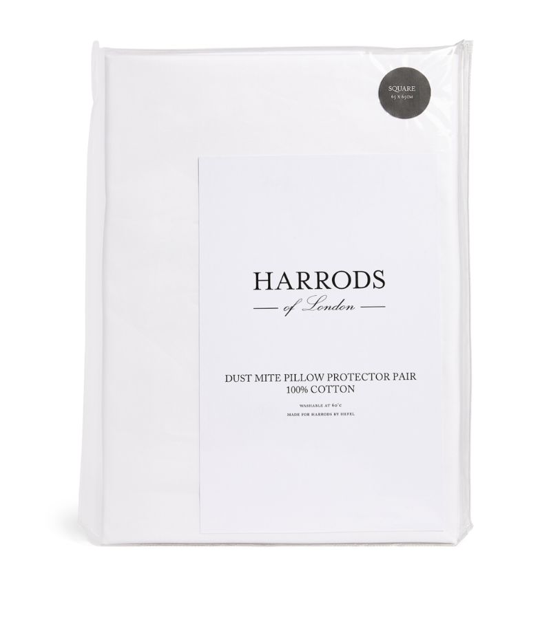 Harrods Of London Harrods Of London Dust Mite Pillow Protector 100% Cotton (65 X 65Cm)