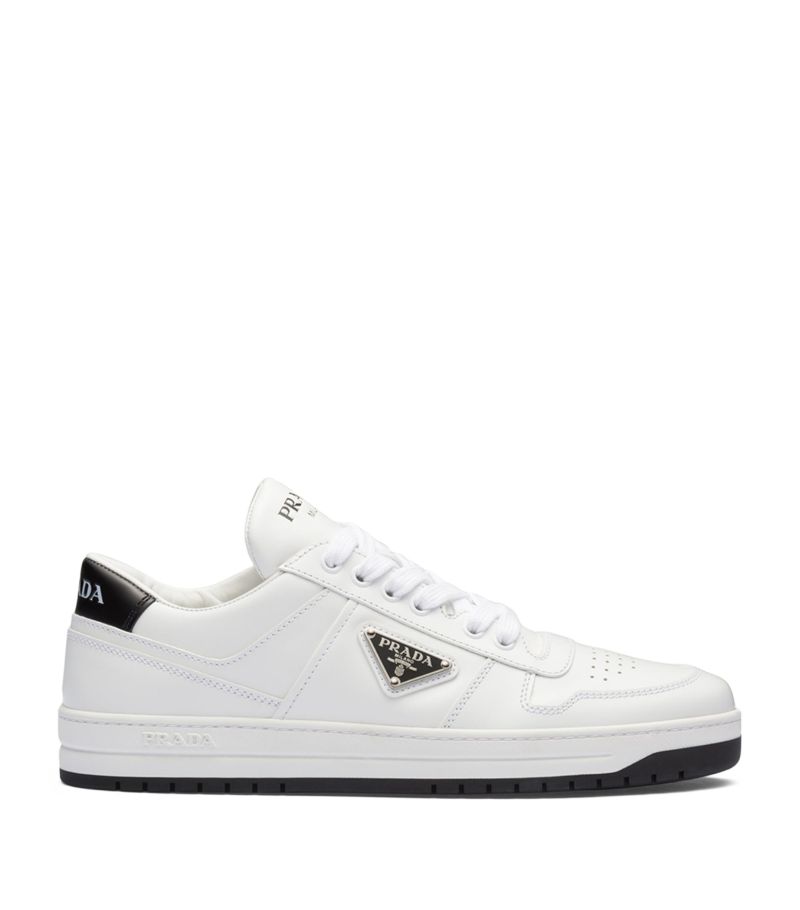 Prada Prada Leather Downtown Sneakers