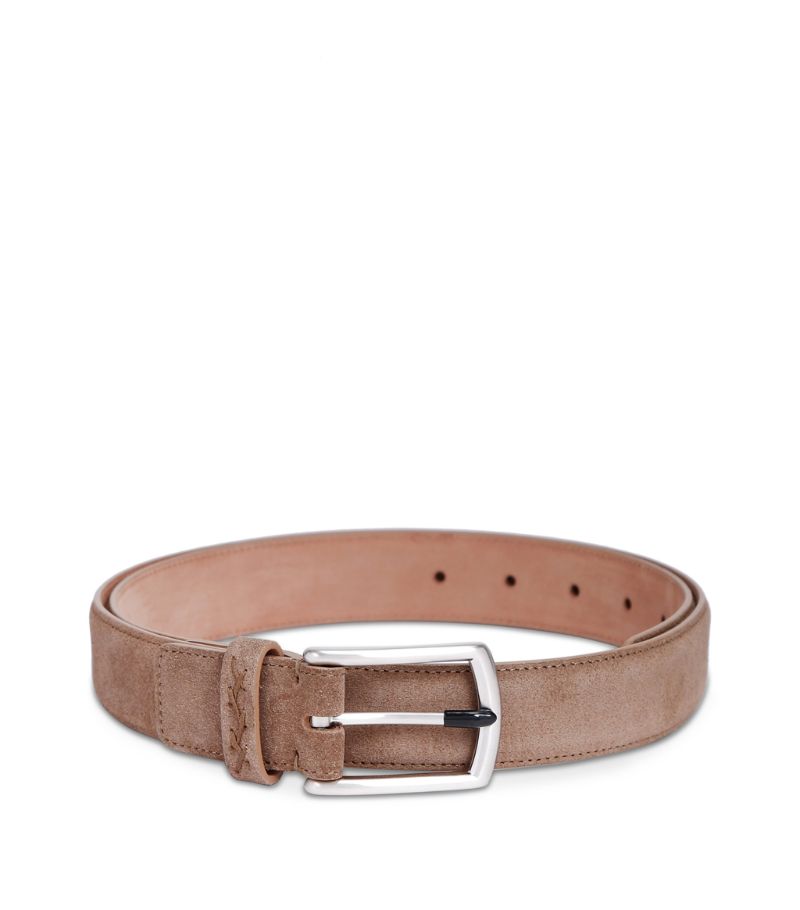 zegna Zegna Suede Belt