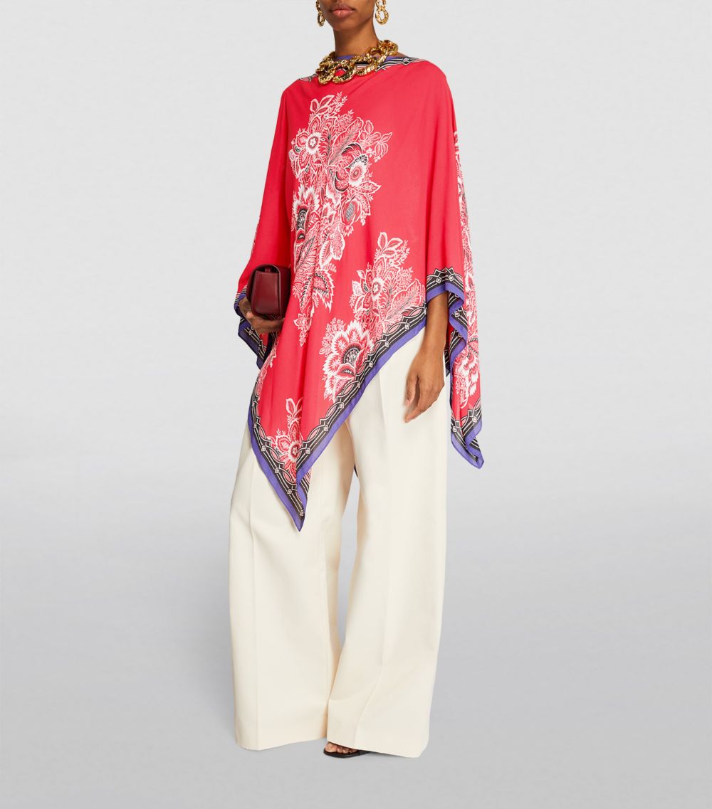 Etro Etro Floral Print Mini Kaftan