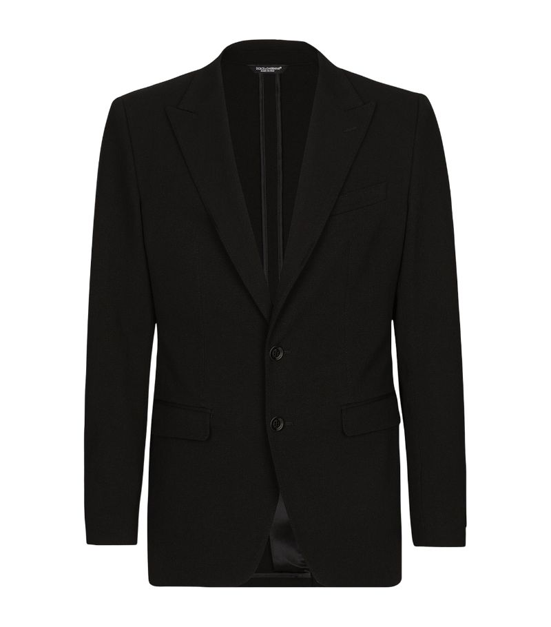 Dolce & Gabbana Dolce & Gabbana Stretch-Cotton Single-Breasted Blazer