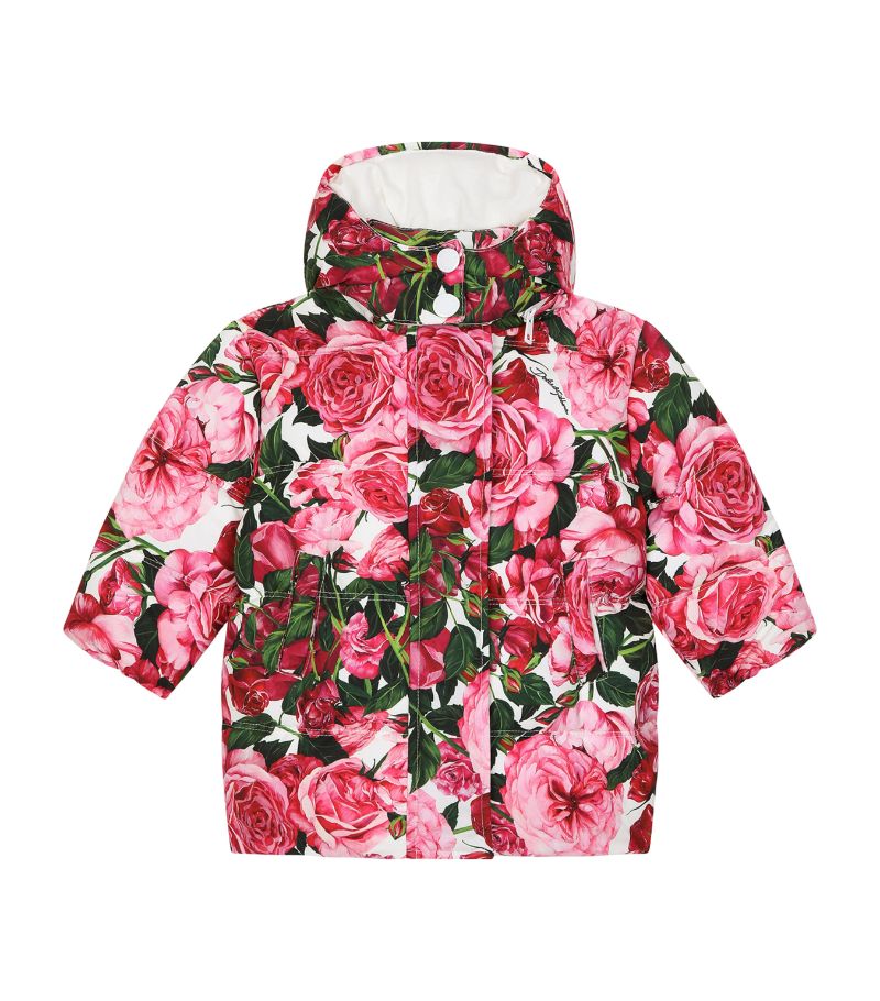 Dolce & Gabbana Dolce & Gabbana Kids Down-Filled Floral Jacket (3-30 Months)