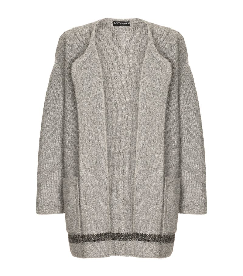 Dolce & Gabbana Dolce & Gabbana Wool-Blend Open-Front Cardigan