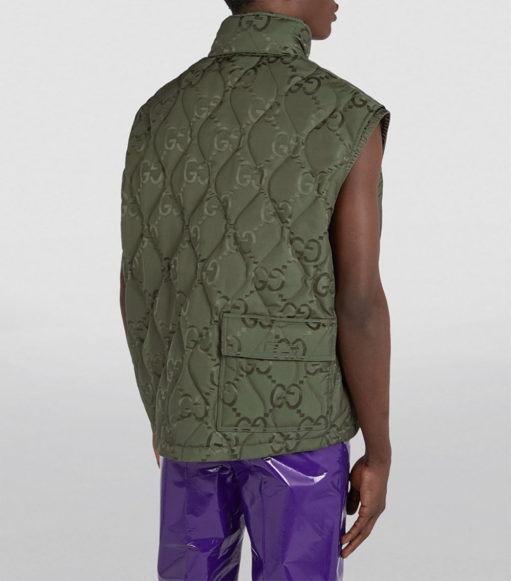 Gucci Gucci Quilted Jumbo Gg Gilet