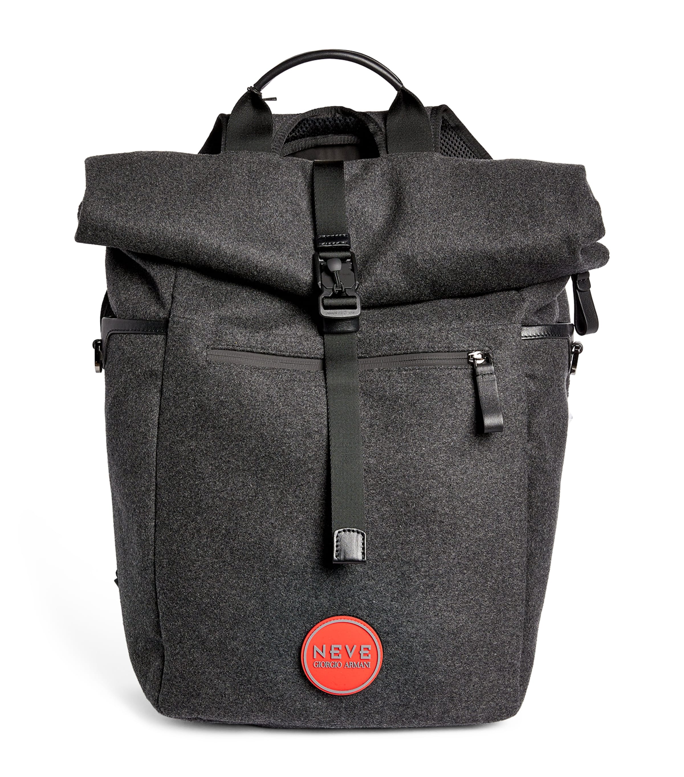 Giorgio Armani Giorgio Armani Cashmere-Blend Backpack