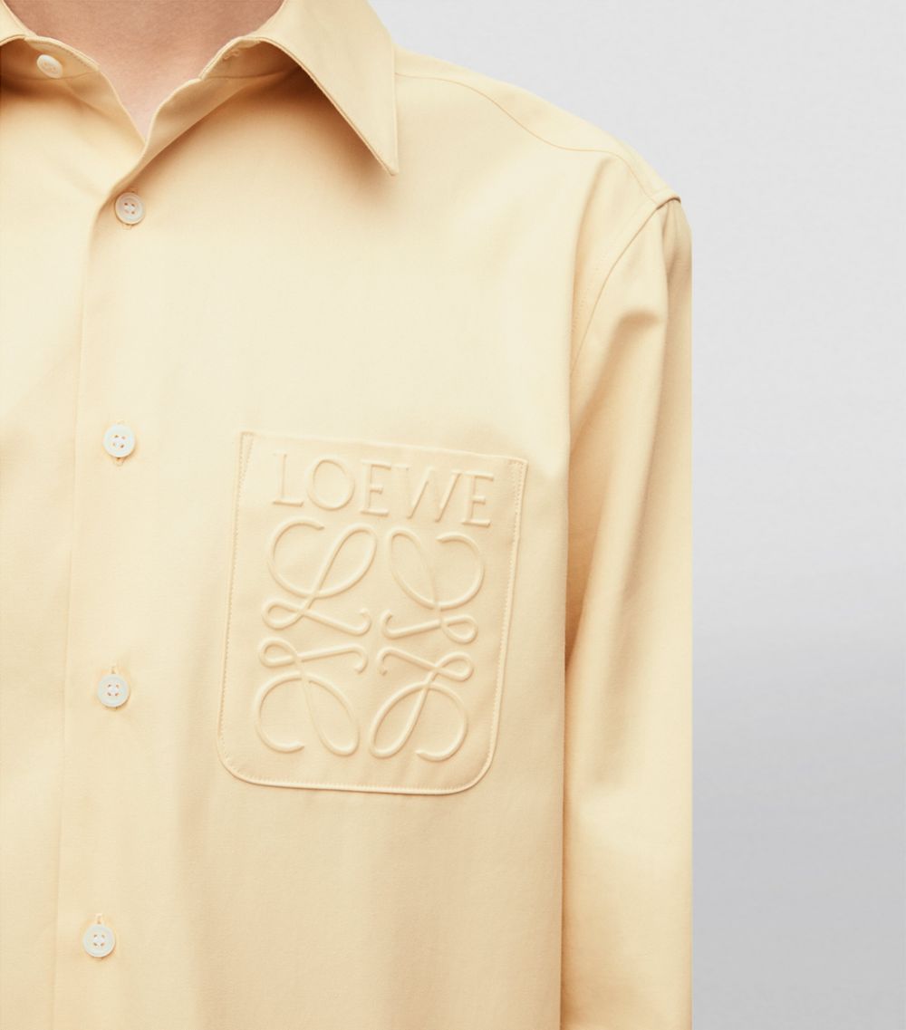 Loewe LOEWE Debossed Anagram Shirt