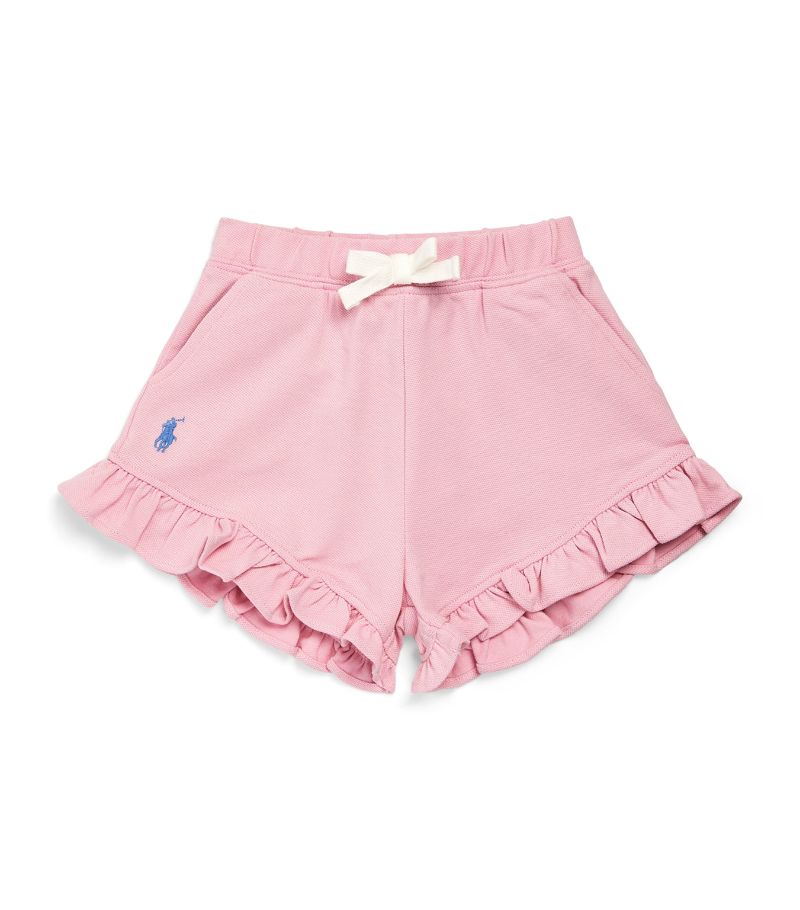 Ralph Lauren Kids Ralph Lauren Kids Cotton Frilled Shorts (6-24 Months)