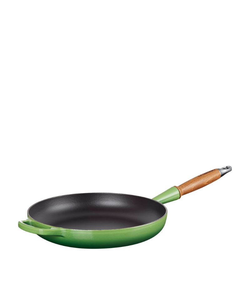 Le Creuset Le Creuset Cast Iron Signature Frying Pan With Wooden Handle (28Cm)
