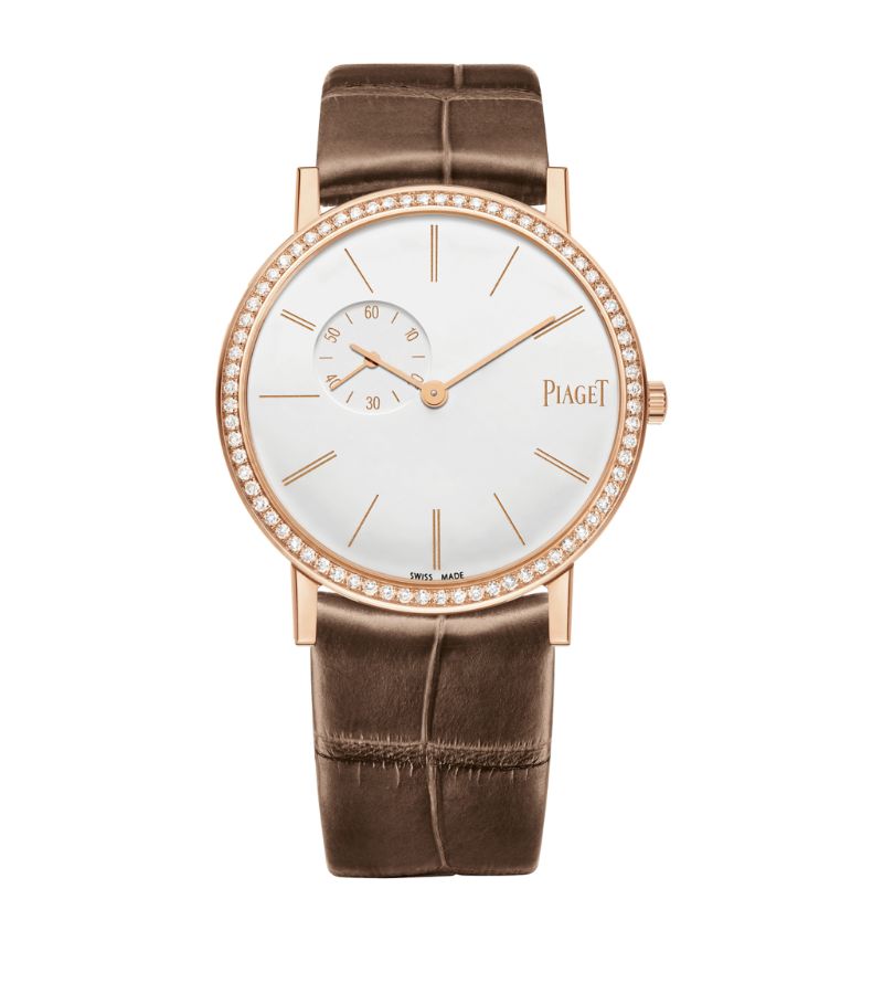 Piaget Piaget Rose Gold And Diamond Altiplano Watch 34Mm