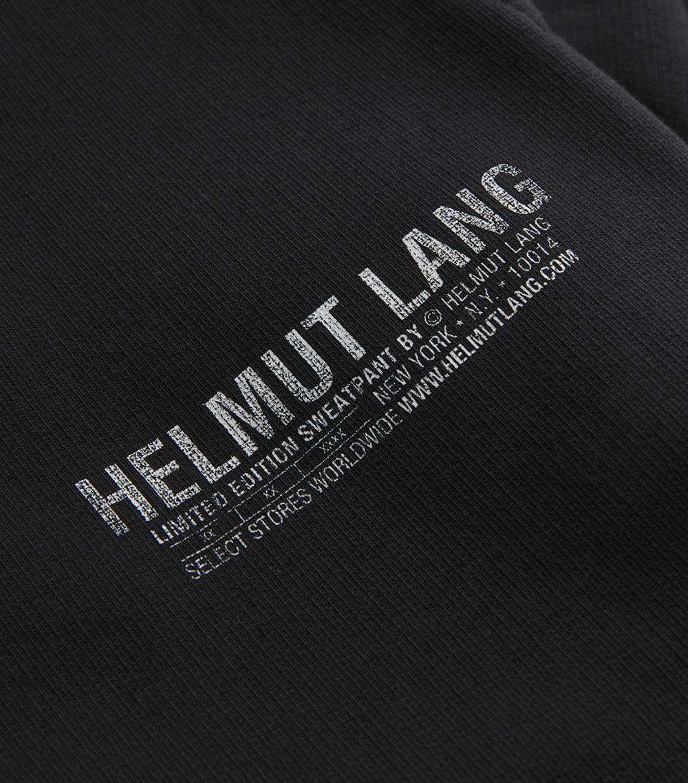 Helmut Lang Helmut Lang Cotton New York Sweatpants