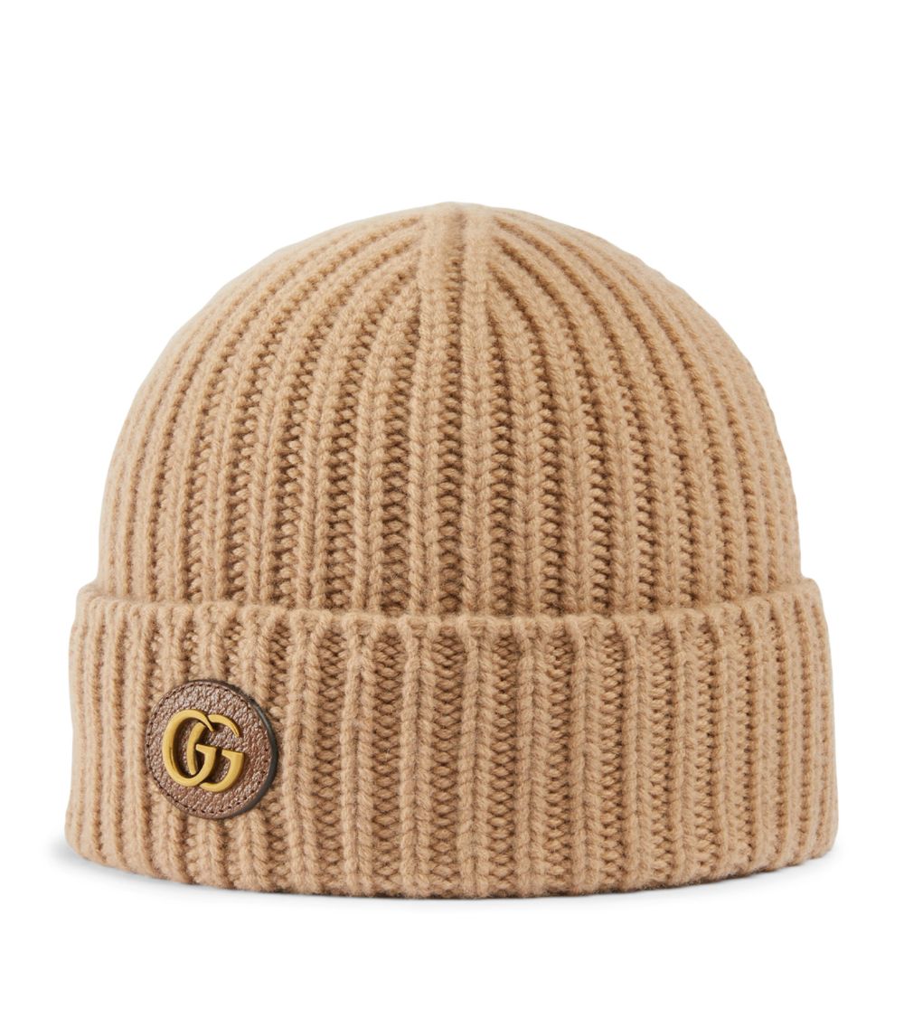 Gucci Gucci Cashmere Double G Beanie