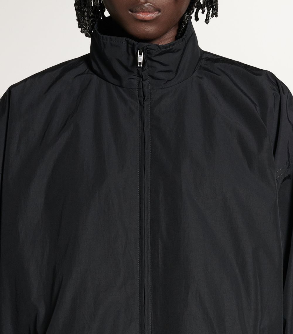 Balenciaga Balenciaga Water-Resistant Logo Bomber Jacket