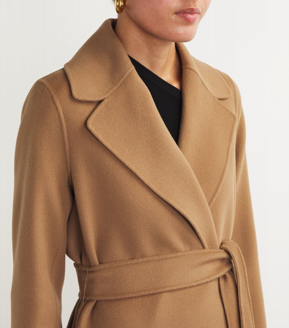 Max Mara Max Mara Virgin Wool Belted Paolore Coat