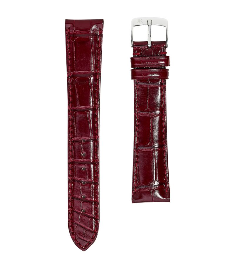 Jean Rousseau Jean Rousseau Classic 3.5 Alligator Leather Watch Strap (17Mm)