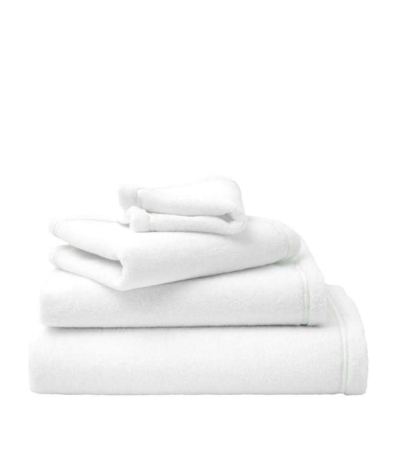 Yves Delorme Couture Yves Delorme Couture Duetto Blanc Hand Towel (55Cm X 100Cm)