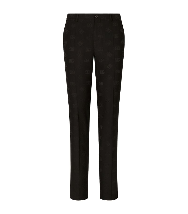 Dolce & Gabbana Dolce & Gabbana Dg Logo Tailored Trousers