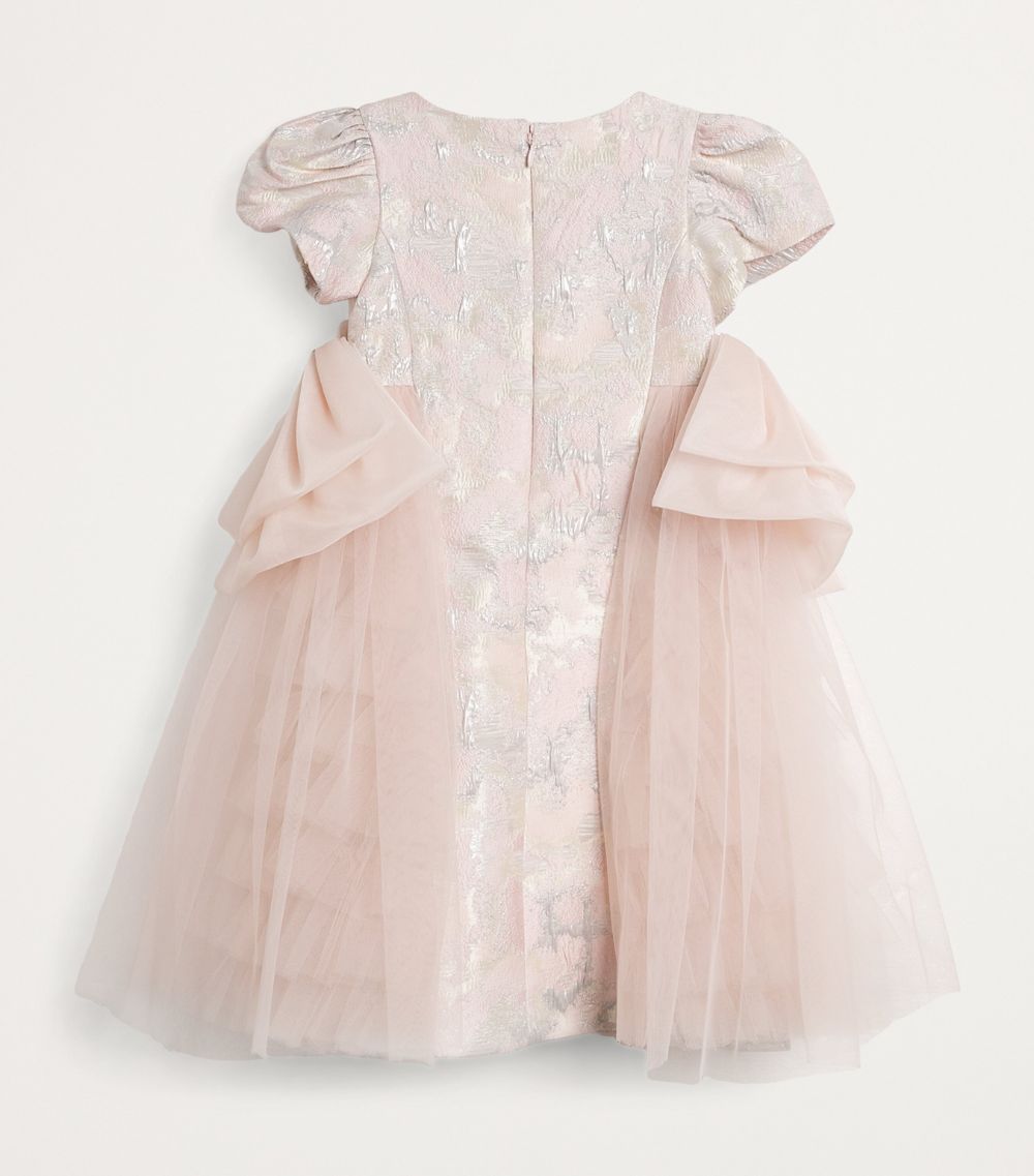 Maison Ava Maison Ava Tulle Bow-Detail Estelle Dress (2-10 Years)