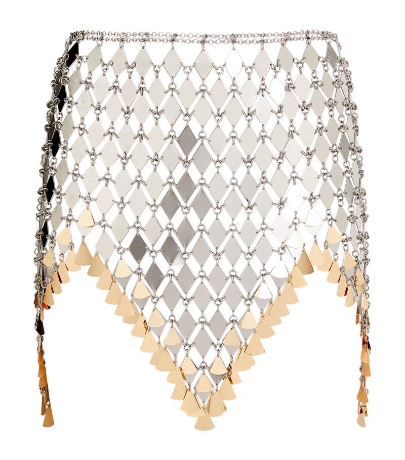 Rabanne Rabanne Embellished Mini Skirt