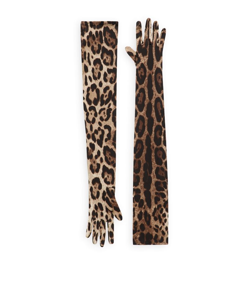 Dolce & Gabbana Dolce & Gabbana Kim Dolce & Gabbana Silk Long Gloves