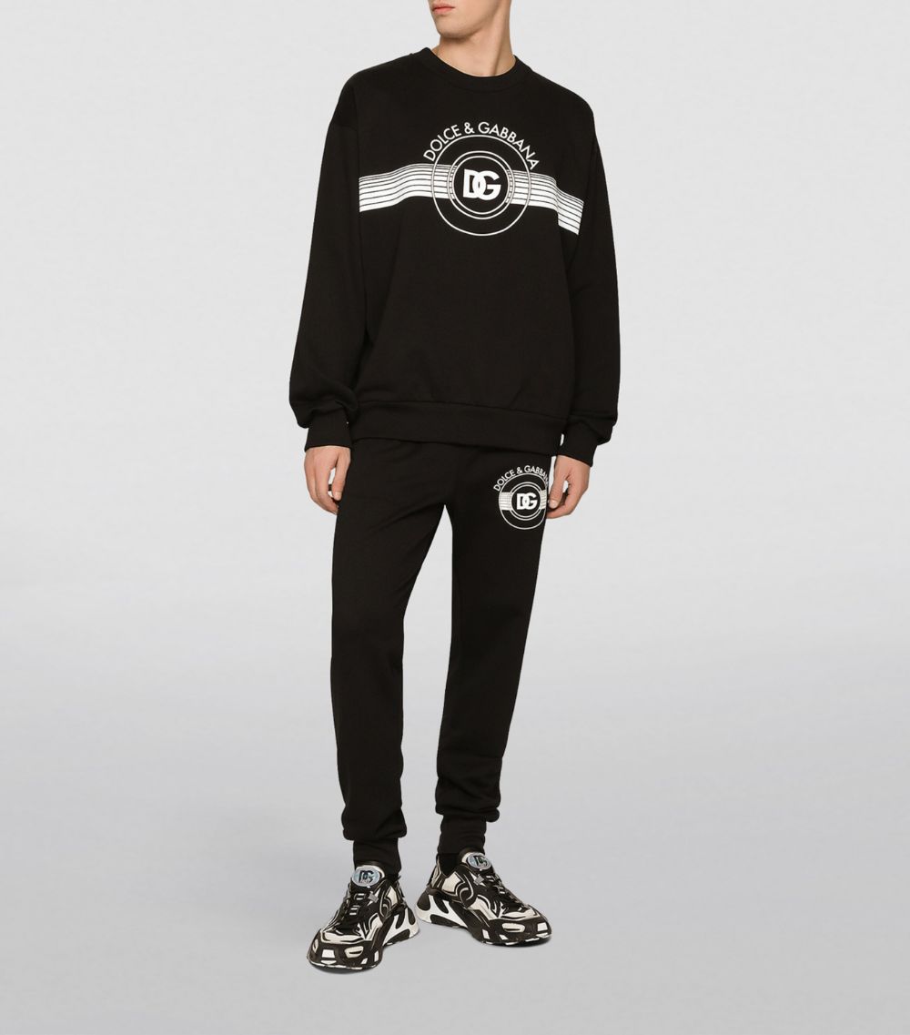 Dolce & Gabbana Dolce & Gabbana Dg Logo Print Sweatshirt