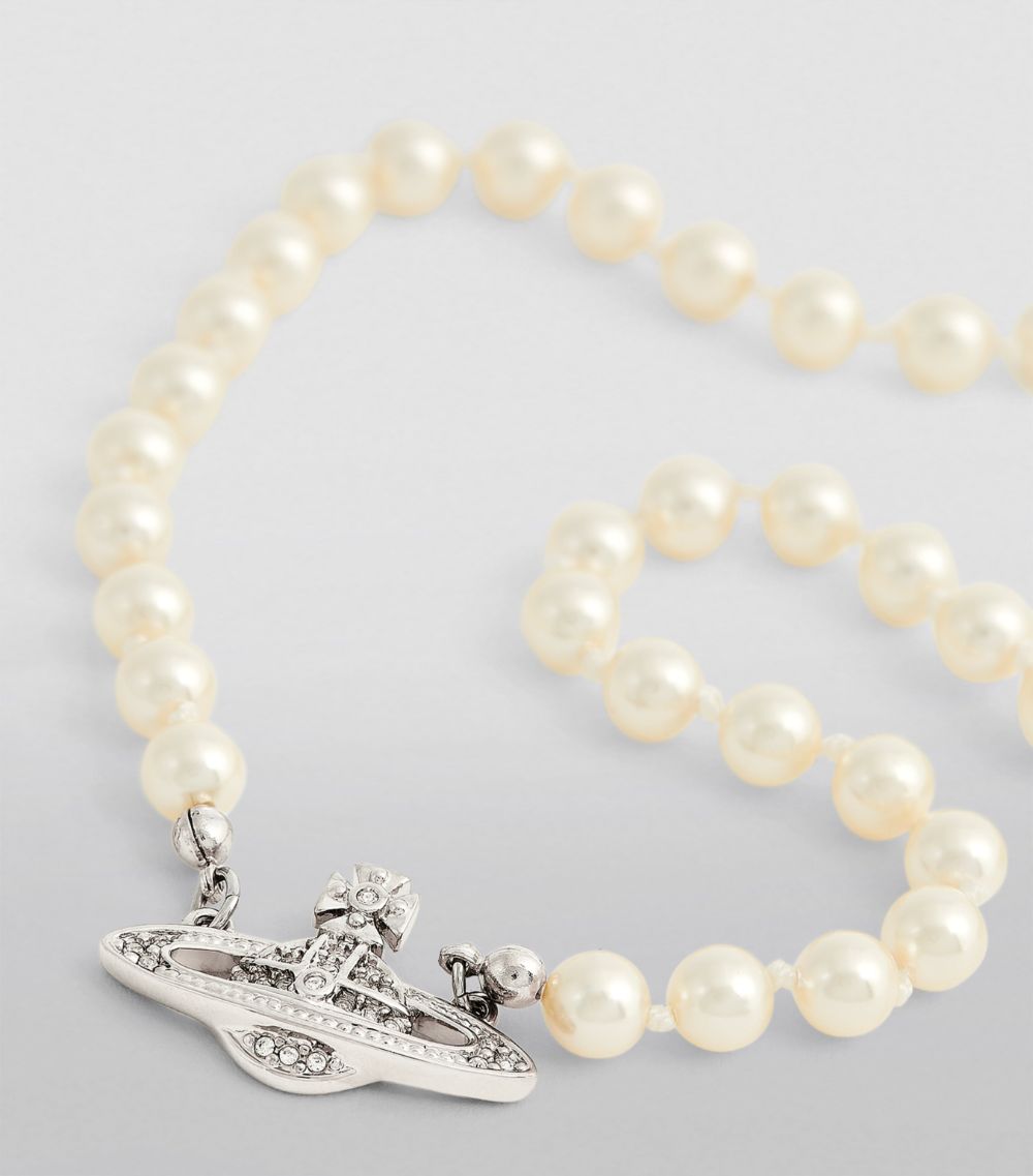 Vivienne Westwood Vivienne Westwood Pearl Mini Bas Relief Necklace