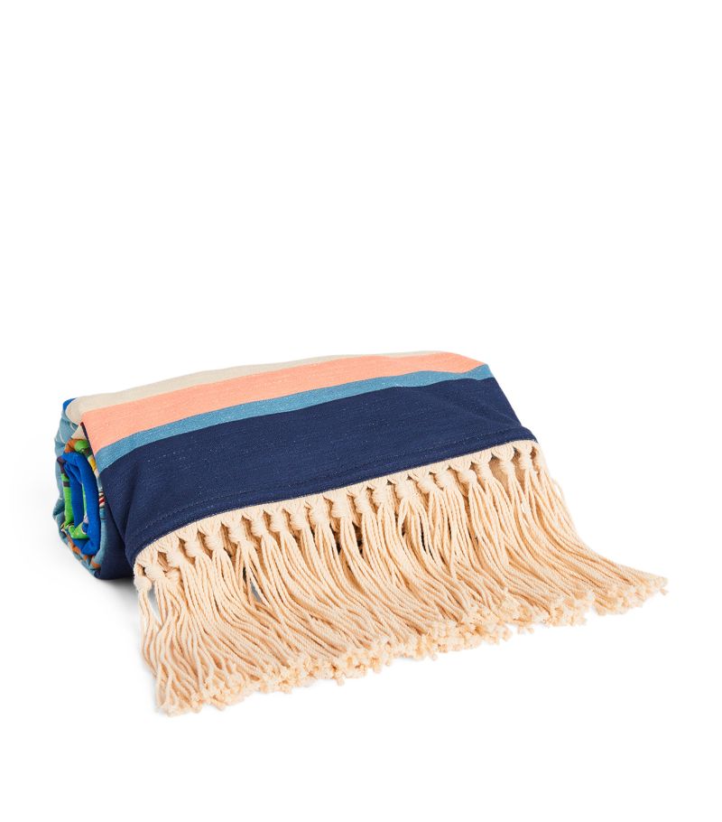 Zimmermann Zimmermann Fringed Cotton Towel (190Cm X 95Cm)