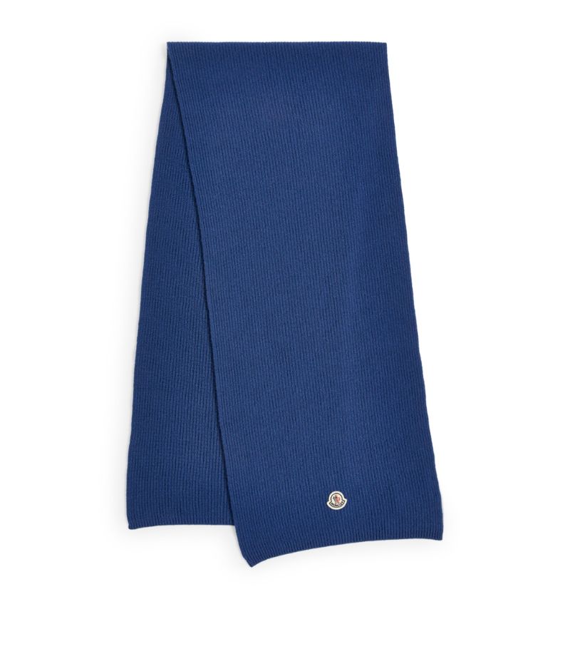 Moncler Moncler Wool-Cashmere-Blend Scarf