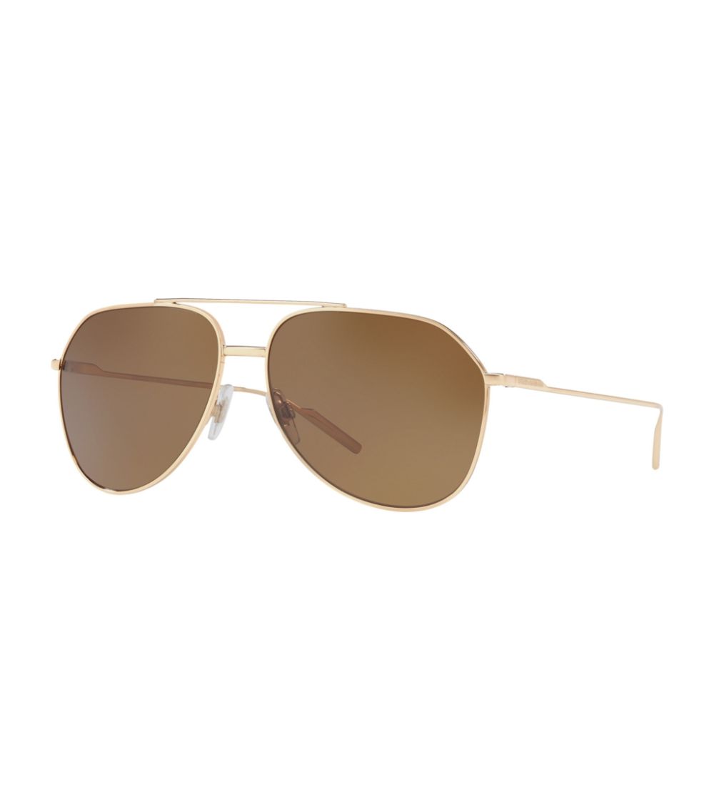 Dolce & Gabbana Dolce & Gabbana 0Dg2166 Pilot Metal Sunglasses