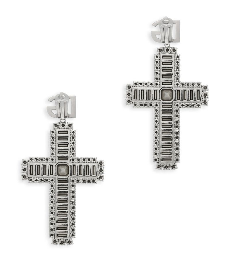 Dolce & Gabbana Dolce & Gabbana Crucifix Clip-On Earrings