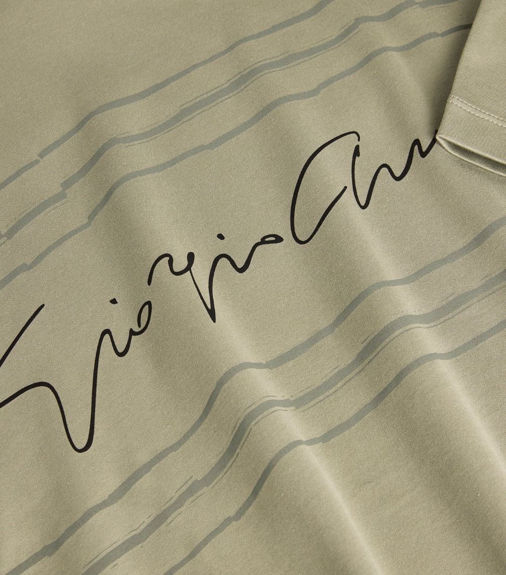 Giorgio Armani Giorgio Armani Signature Print T-Shirt
