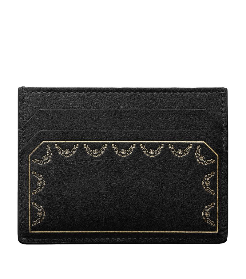 Cartier Cartier Leather Guirlande Card Holder